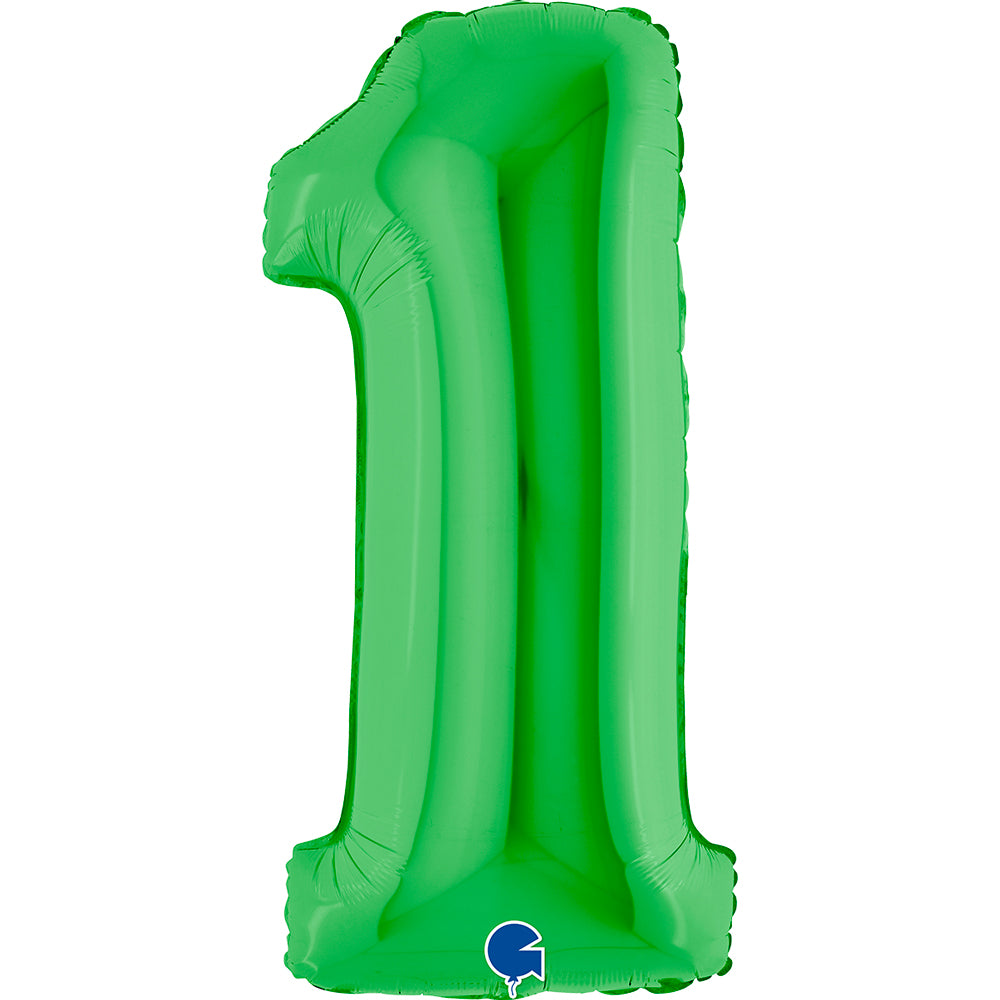 34" Large Green Number