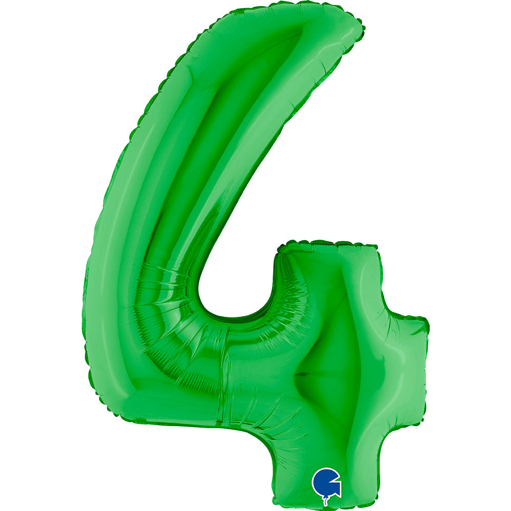 34" Large Green Number