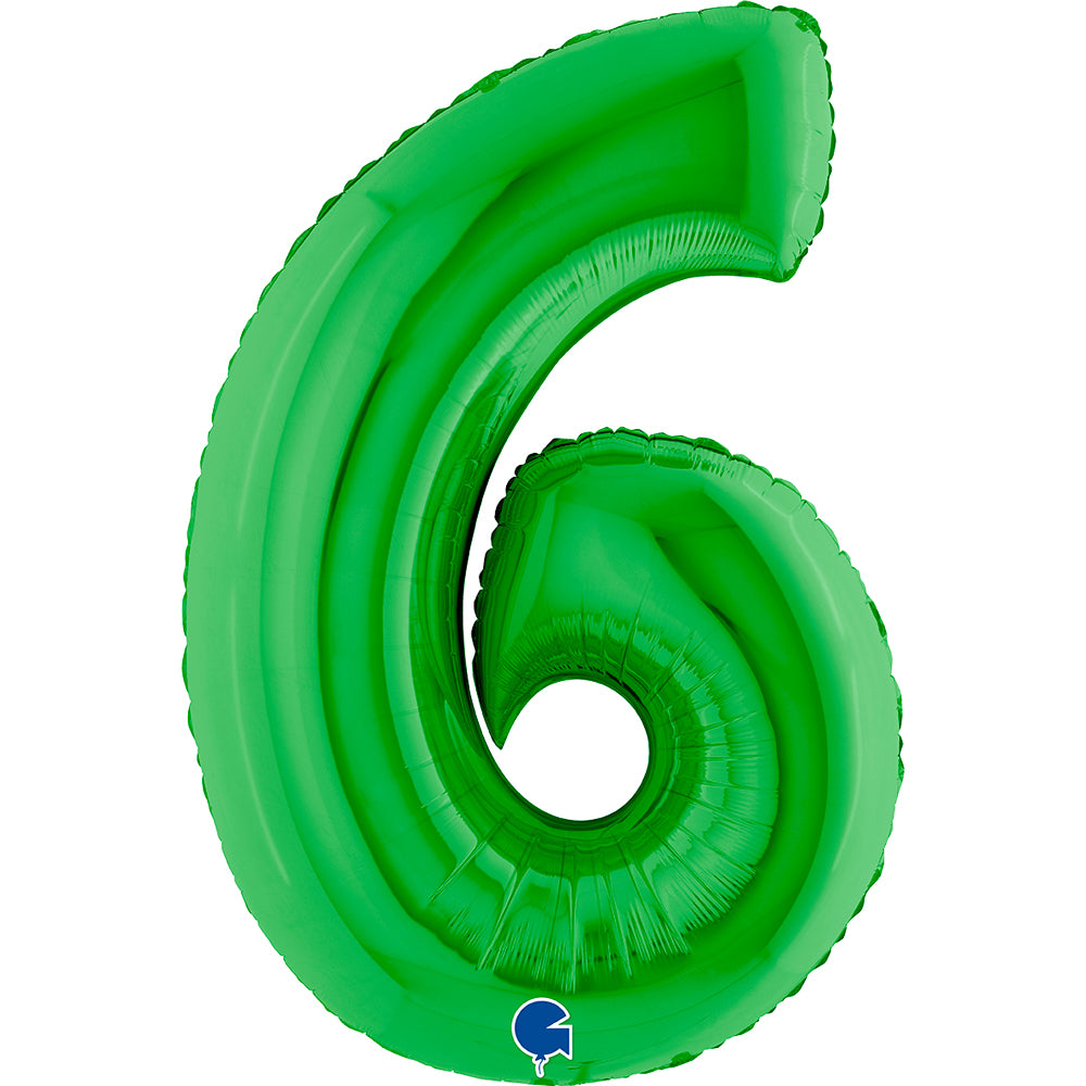 34" Large Green Number