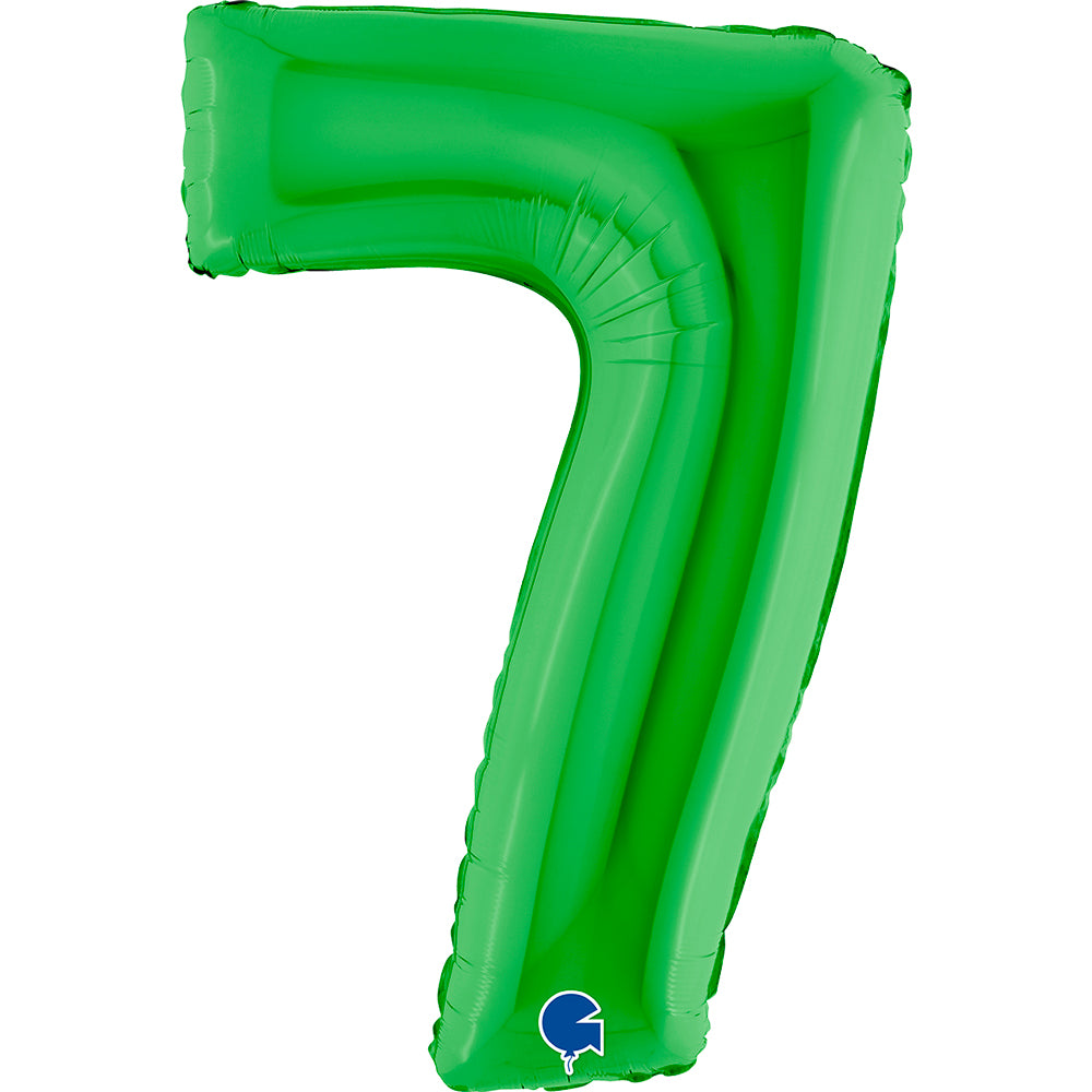 34" Large Green Number