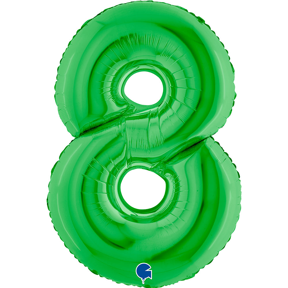 34" Large Green Number