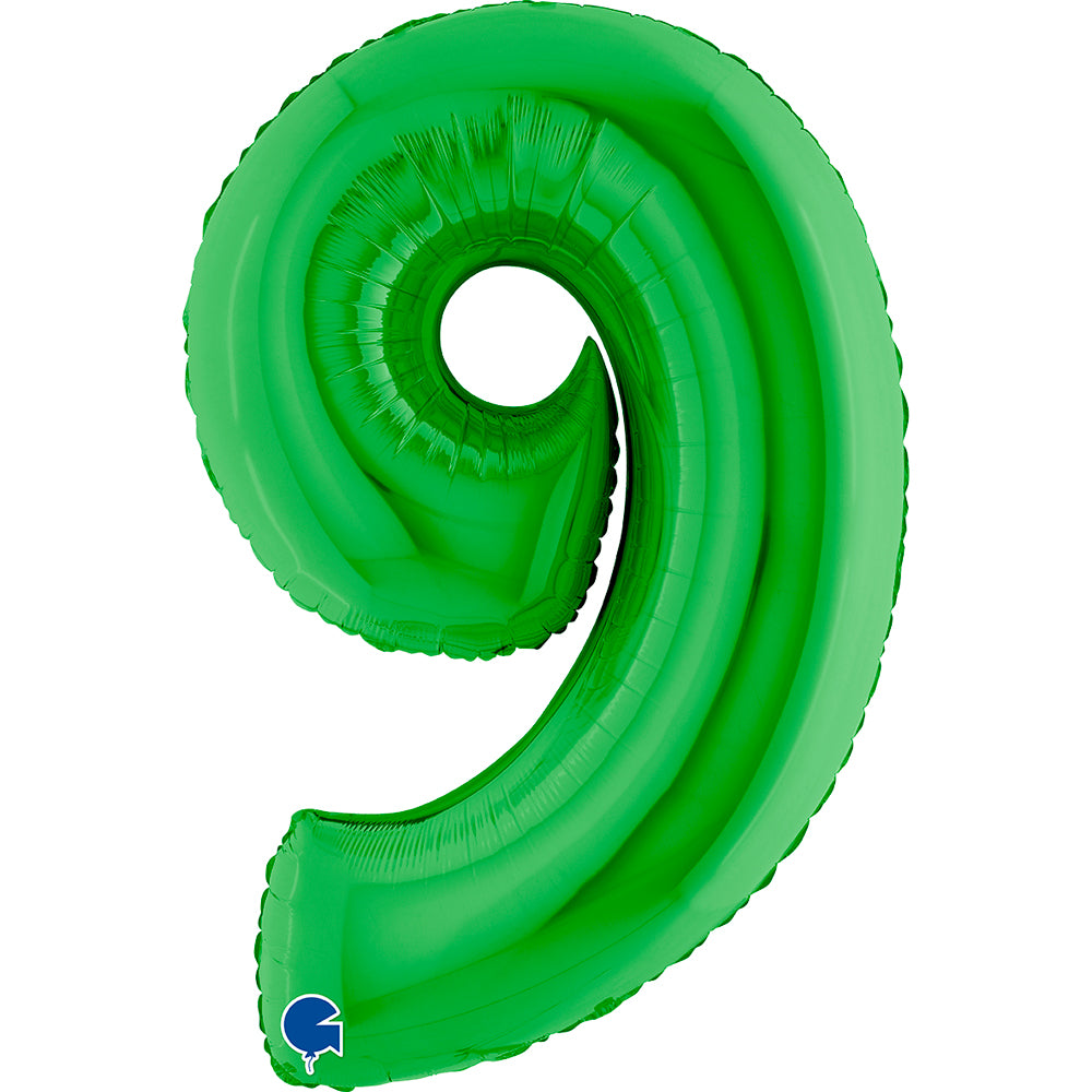34" Large Green Number