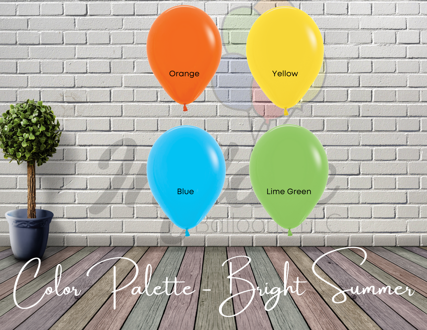 Grab & Go Garland - Bright Summer Fun