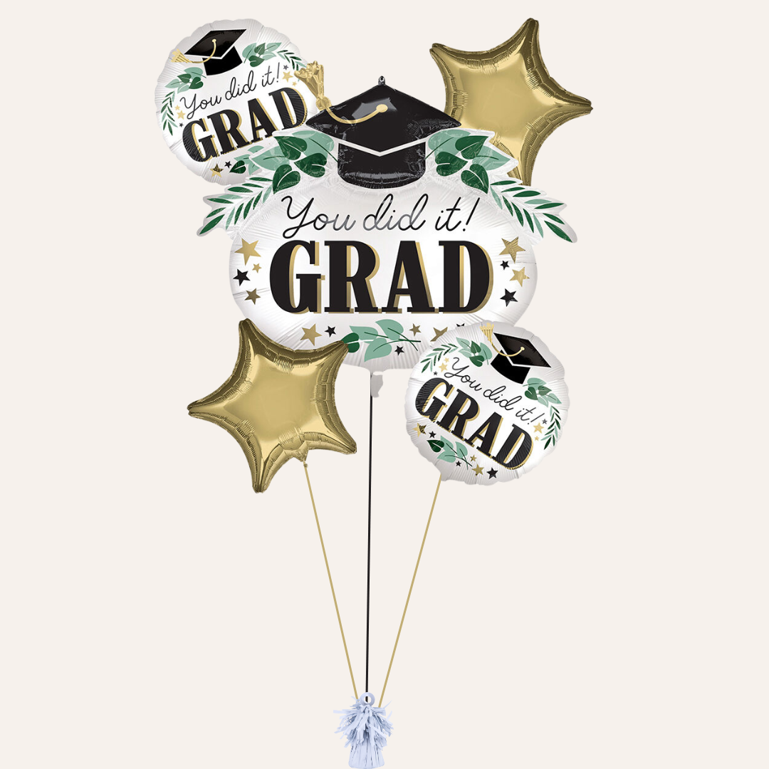 Satin You Did It Ivy Grad - Bouquet