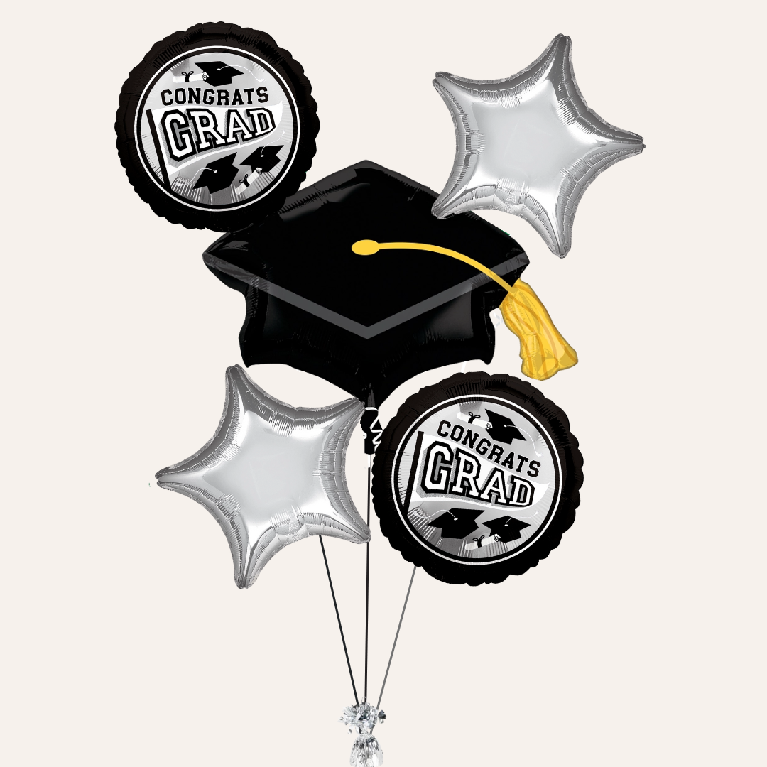 School Colors - Bouquet - Silver
