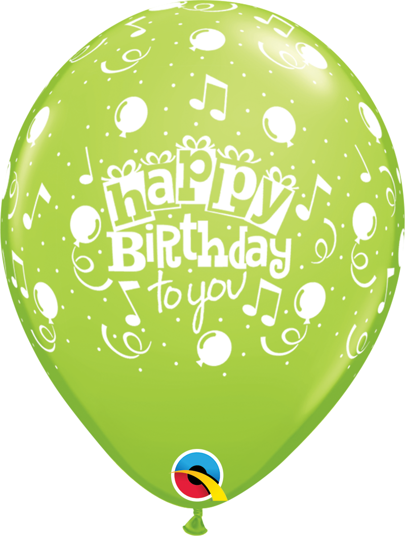 Latex - Happy Birthday To You Music Notes