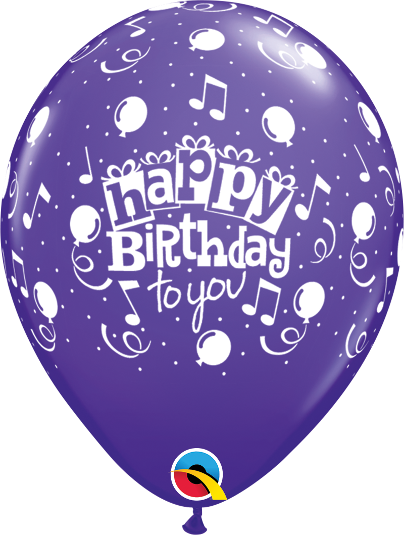 Latex - Happy Birthday To You Music Notes