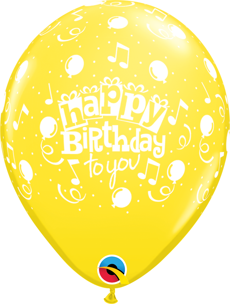 Latex - Happy Birthday To You Music Notes