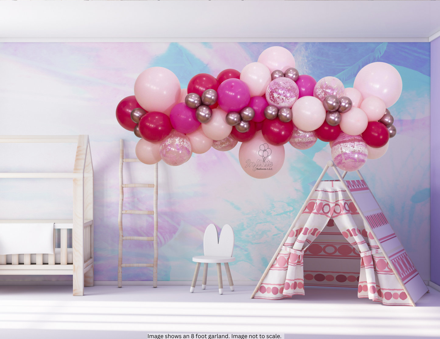 Grab & Go Garland - Pink Graffiti