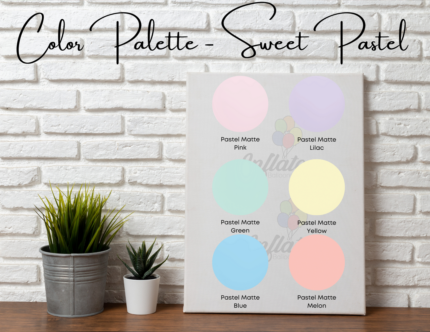 Grab & Go Garland - Sweet Pastels