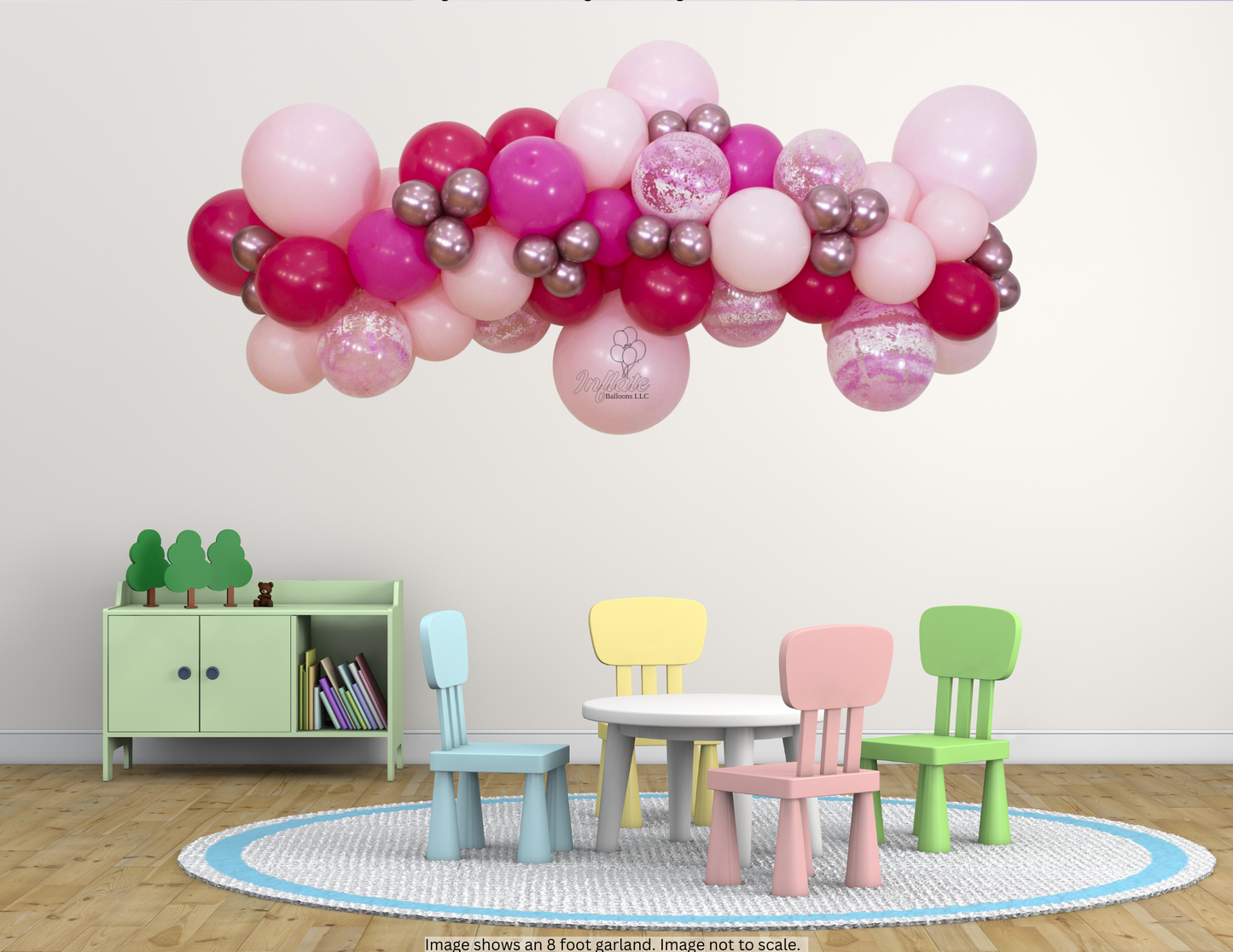 Grab & Go Garland - Pink Graffiti