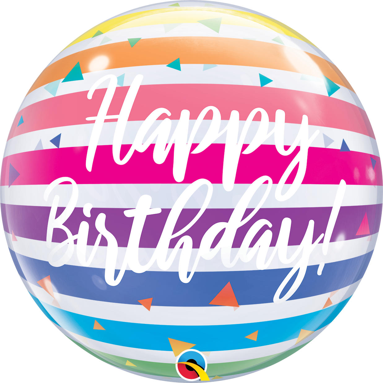 Birthday Bubble w/ bead chain