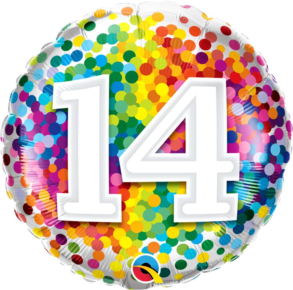 Rainbow Confetti 14