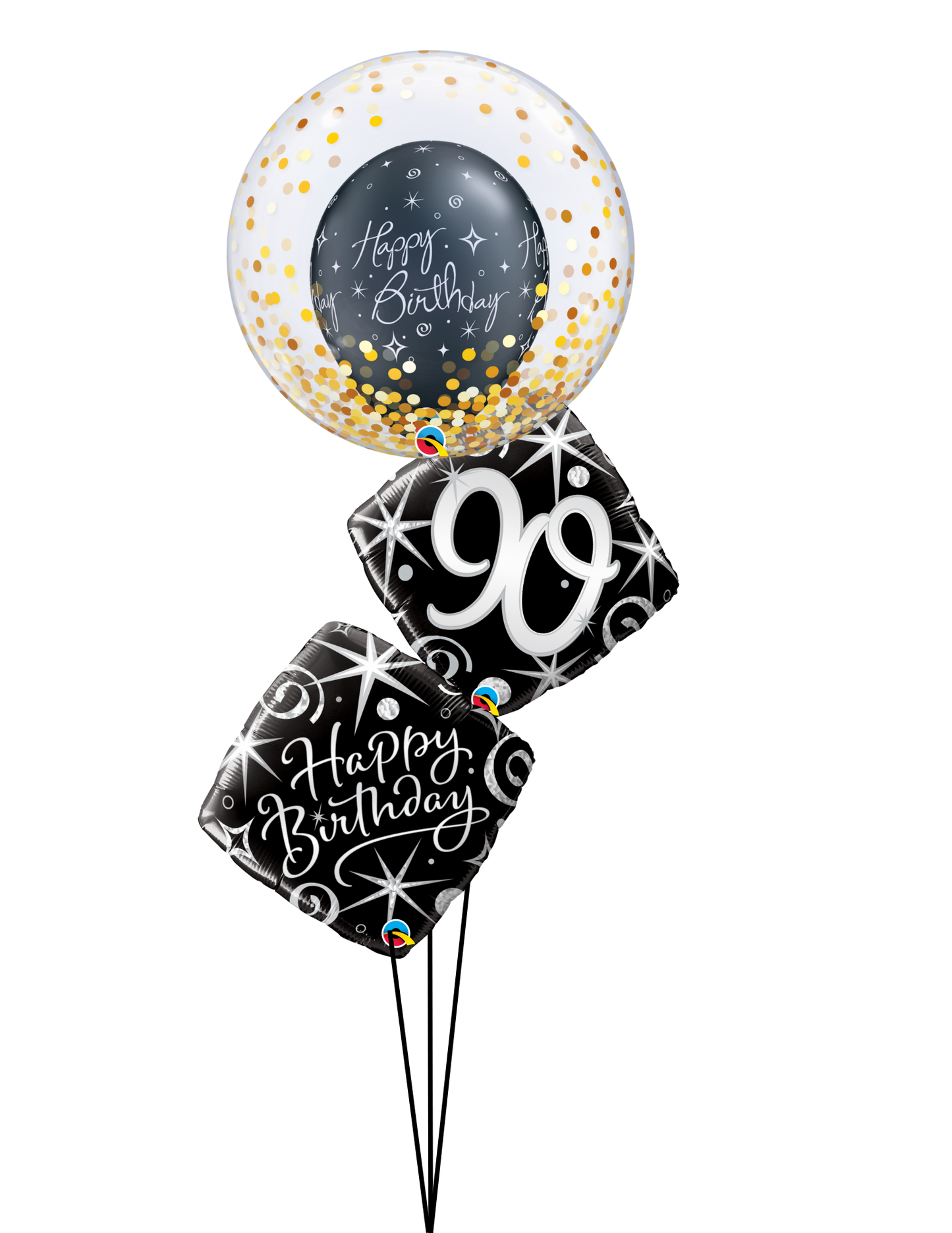 Elegant Bubble Milestone Celebration