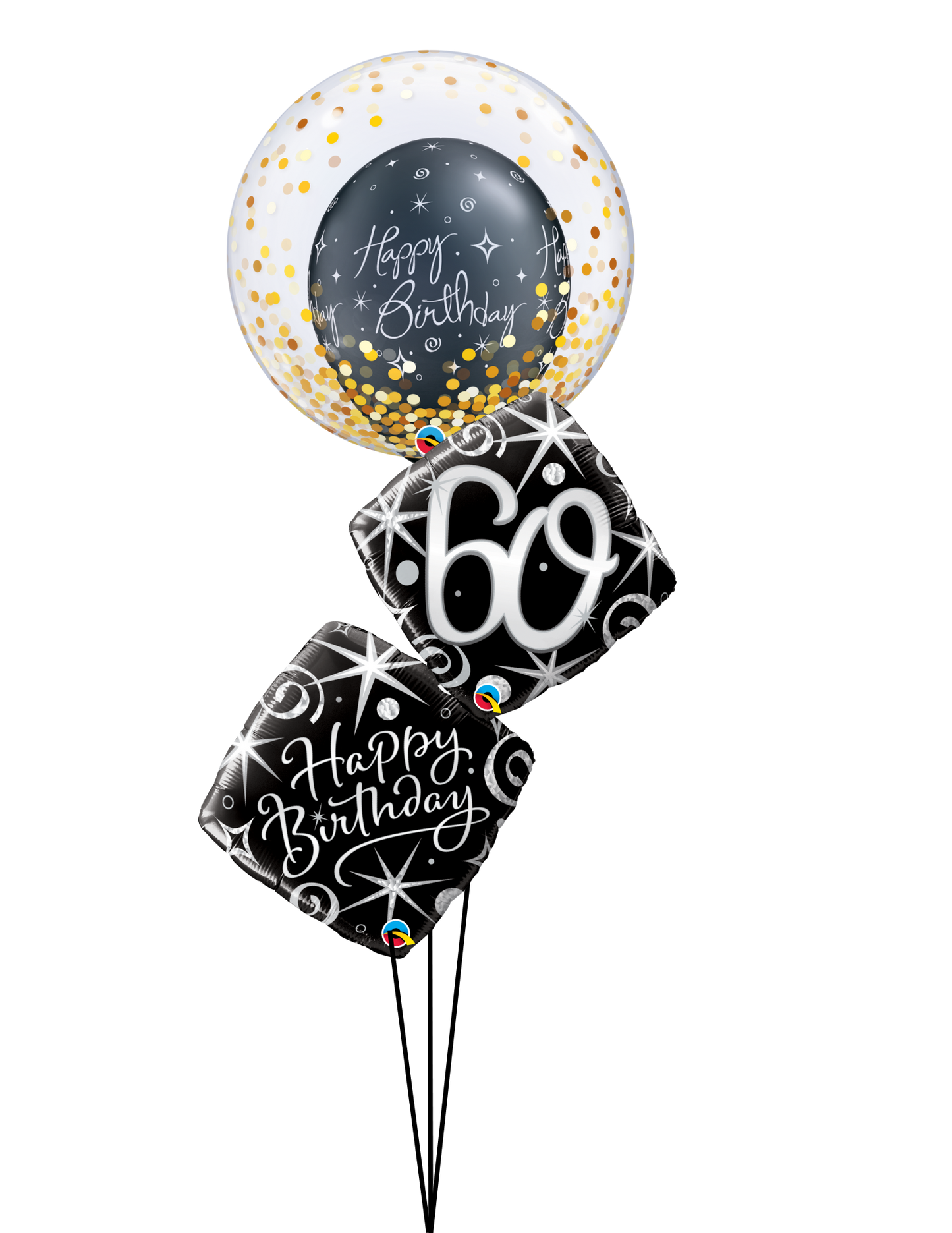 Elegant Bubble Milestone Celebration