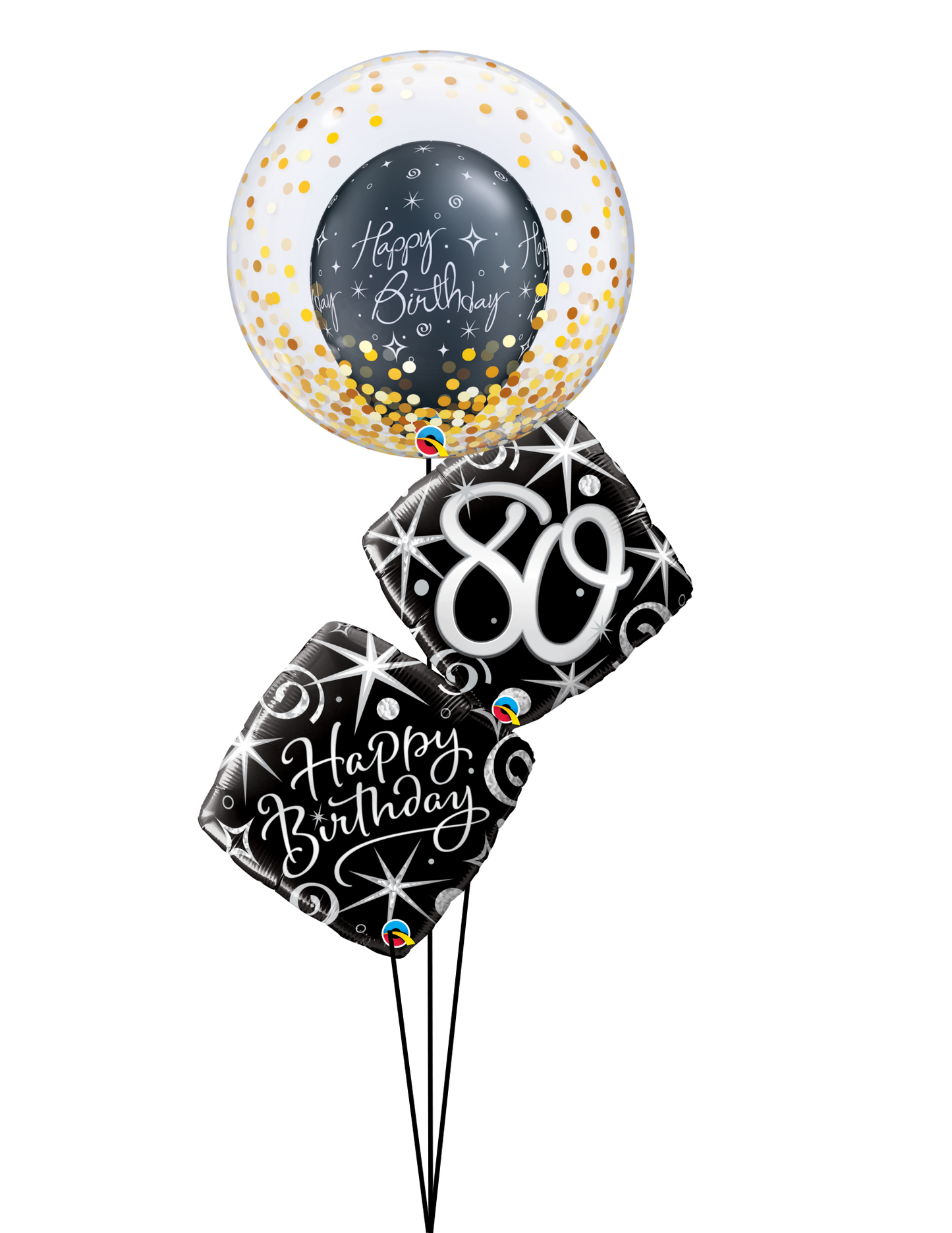 Elegant Bubble Milestone Celebration