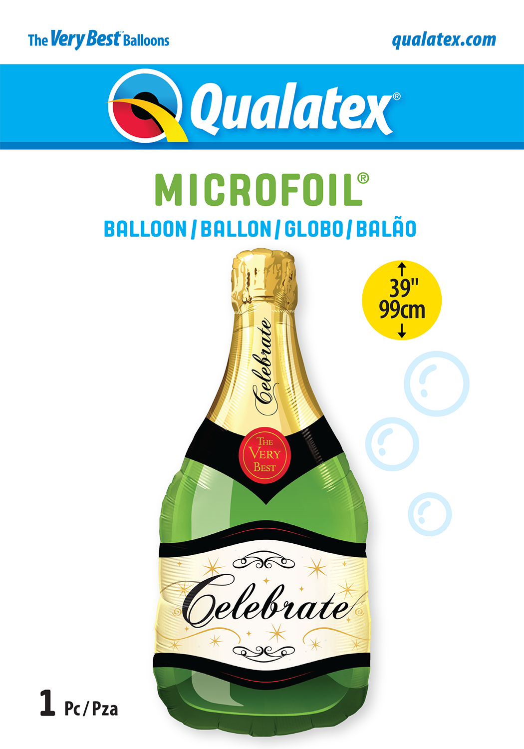 Champagne Bottle - SuperShape