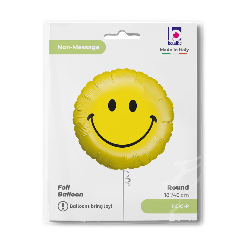Holographic Yellow Smiley Face