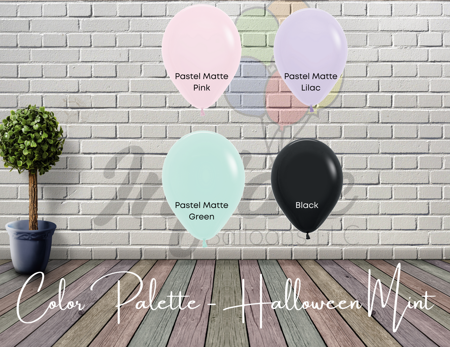 Grab & Go Garland - Halloween Mint