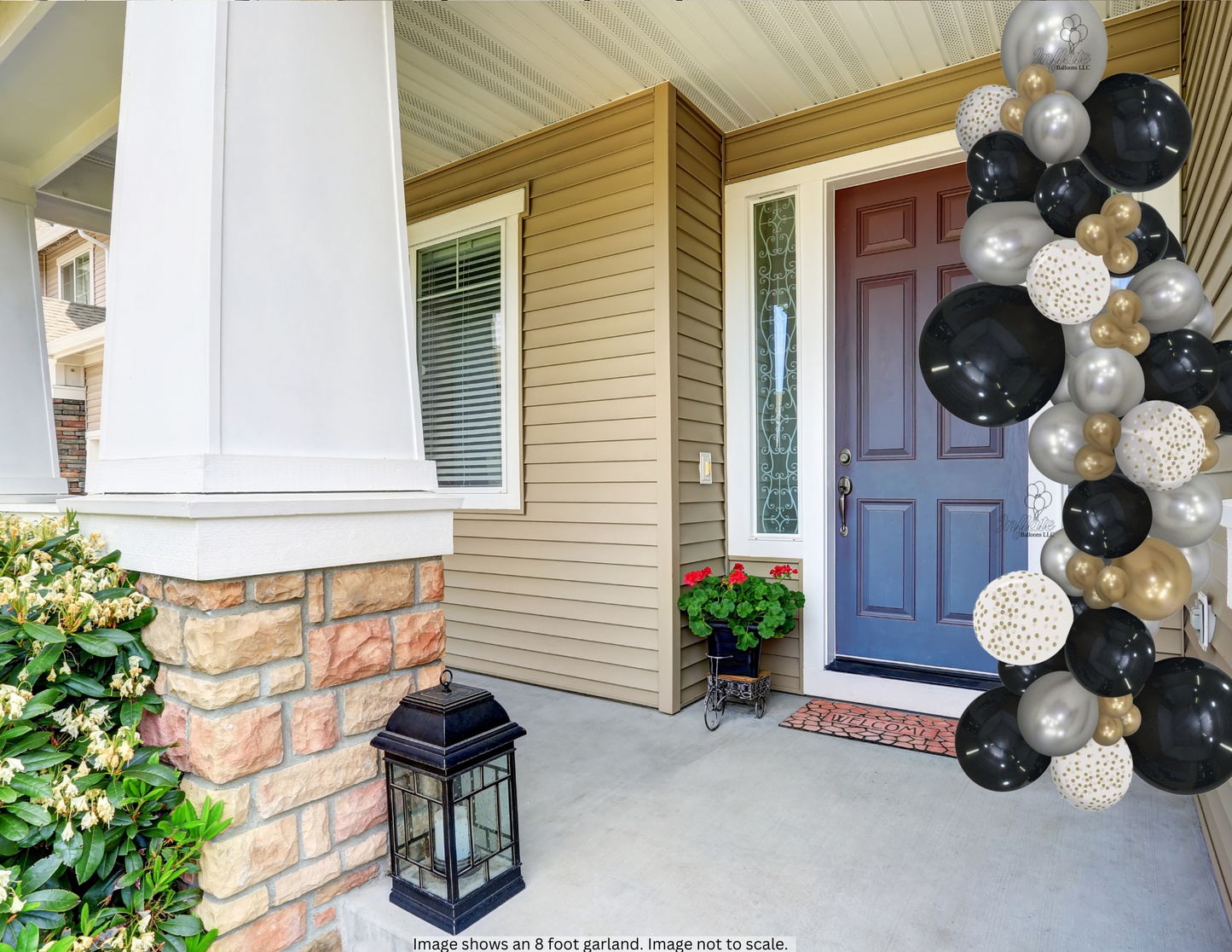 Grab & Go Garland - Elegant W/ Confetti