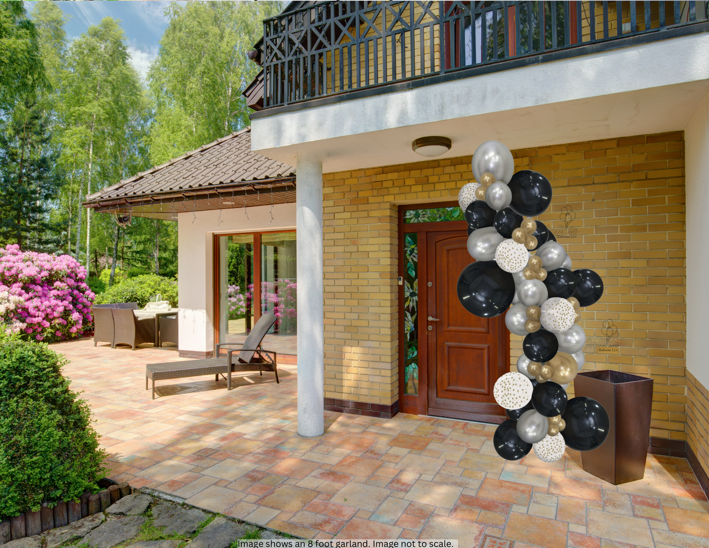 Grab & Go Garland - Elegant W/ Confetti
