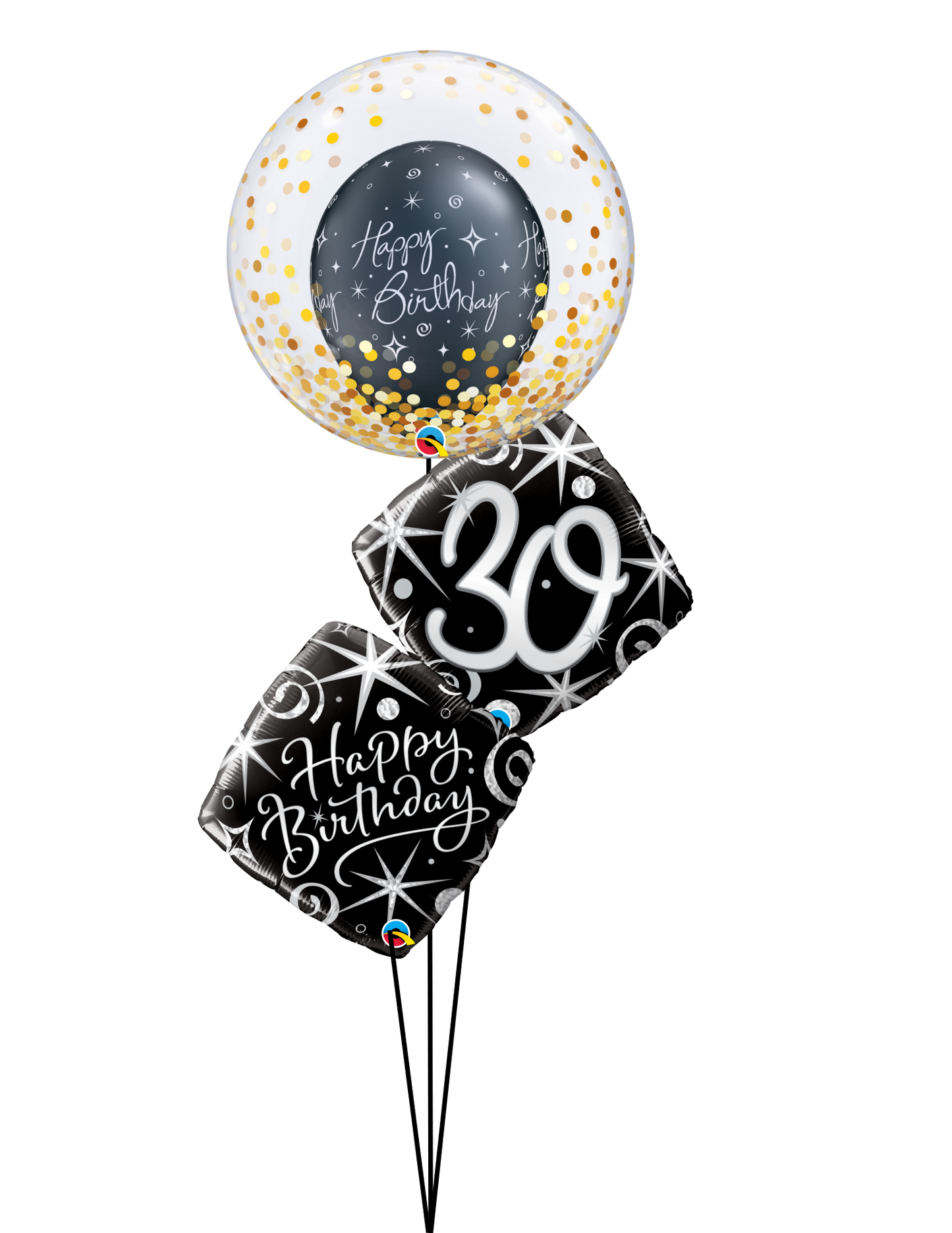 Elegant Bubble Milestone Celebration
