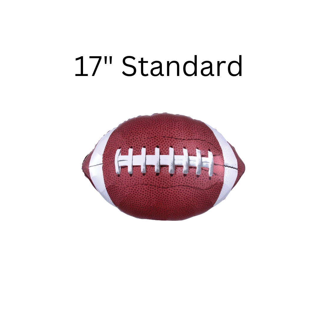 17" Football Foil Balloon