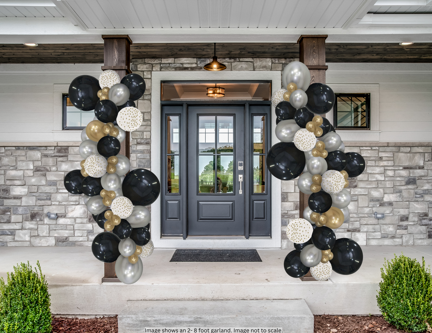 Grab & Go Garland - Elegant W/ Confetti