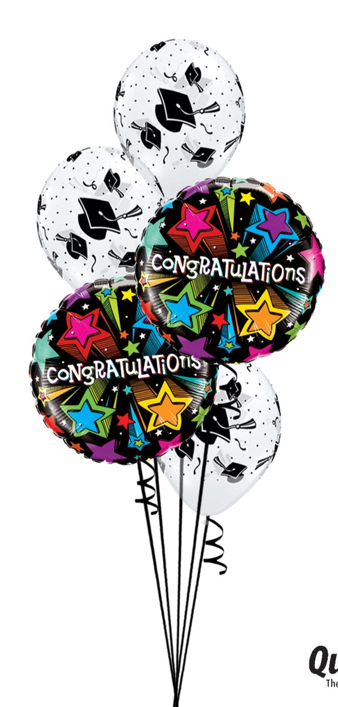 Shoot For The Stars Grad Bouquet Bundle