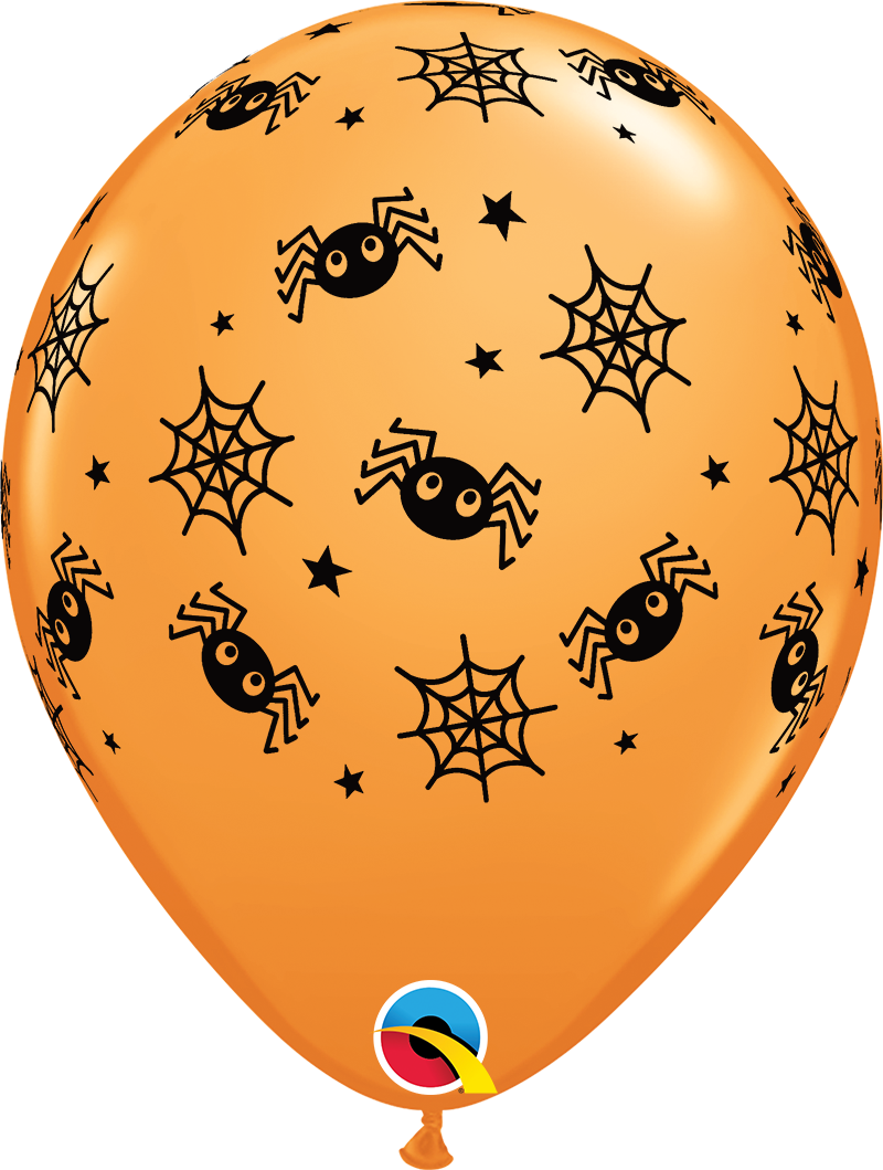 Spiders & Webs - Latex Bouquet of 9