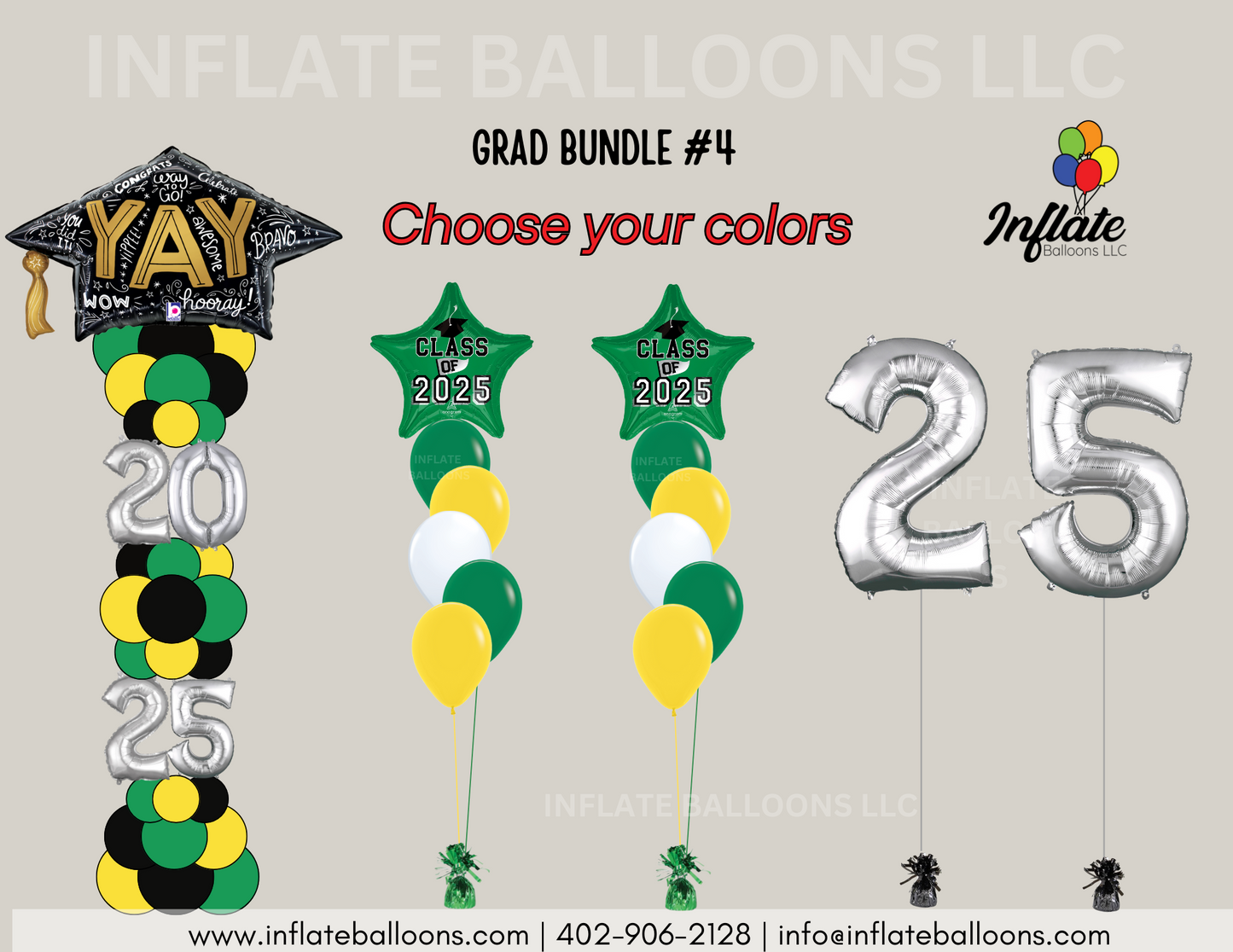 Grad Bundle #4 - Choose your colors