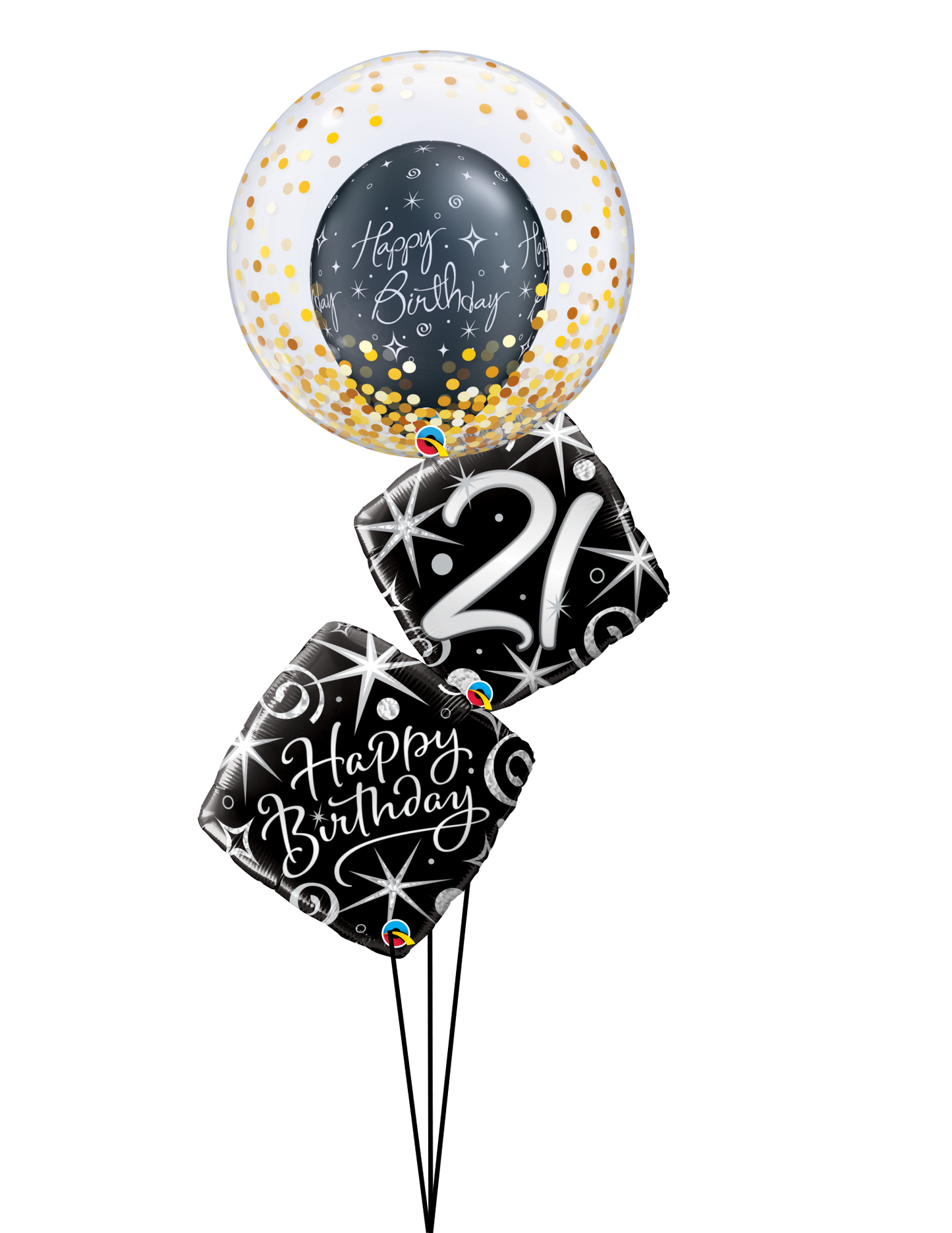 Elegant Bubble Milestone Celebration