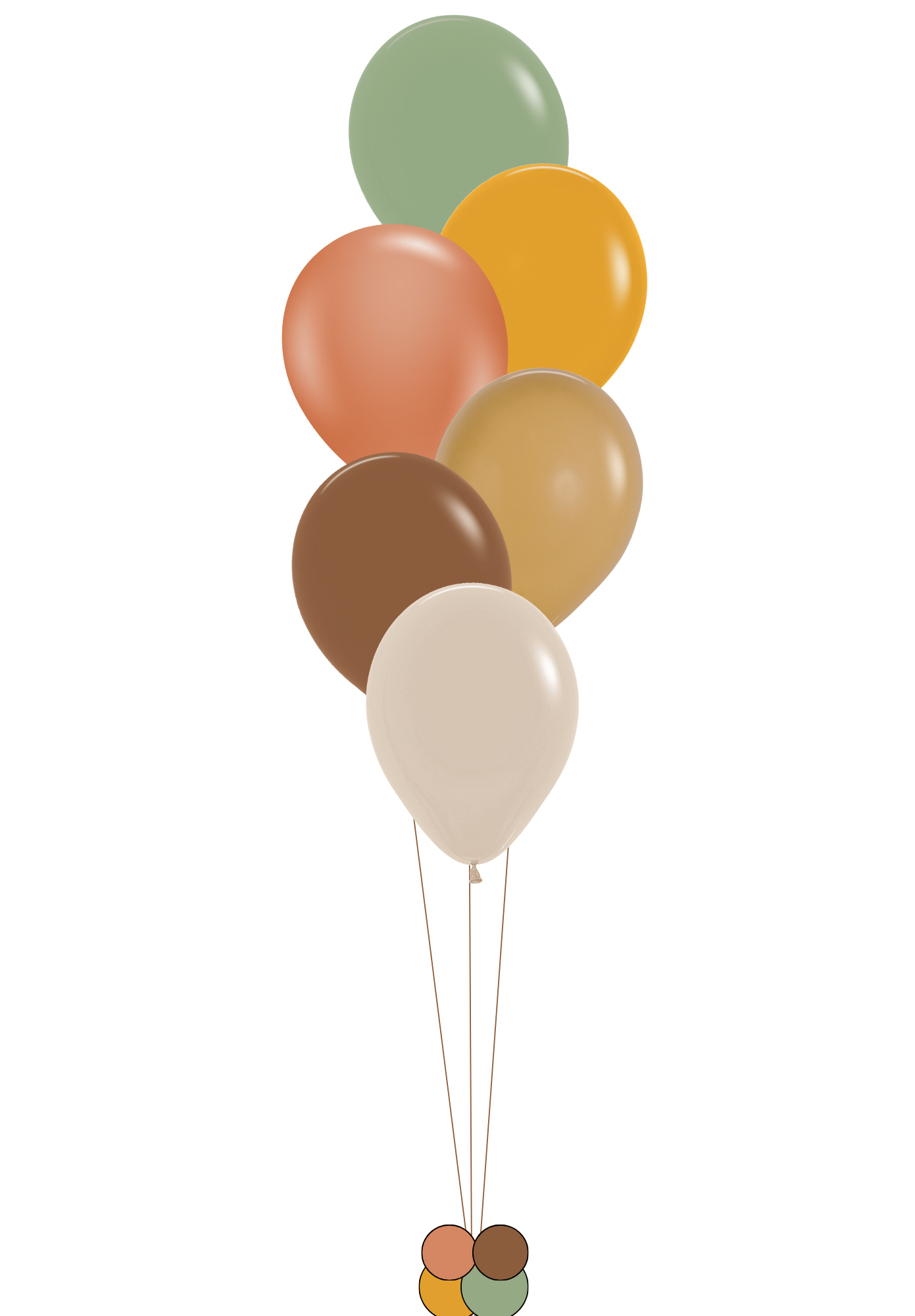 Earthy Fall - Latex Bunch