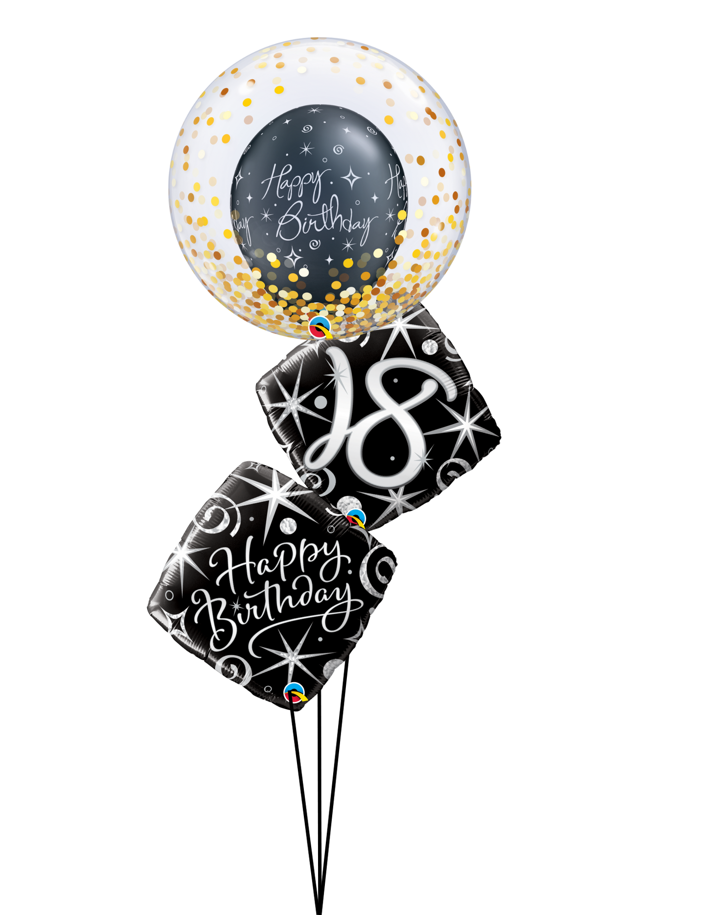 Elegant Bubble Milestone Celebration