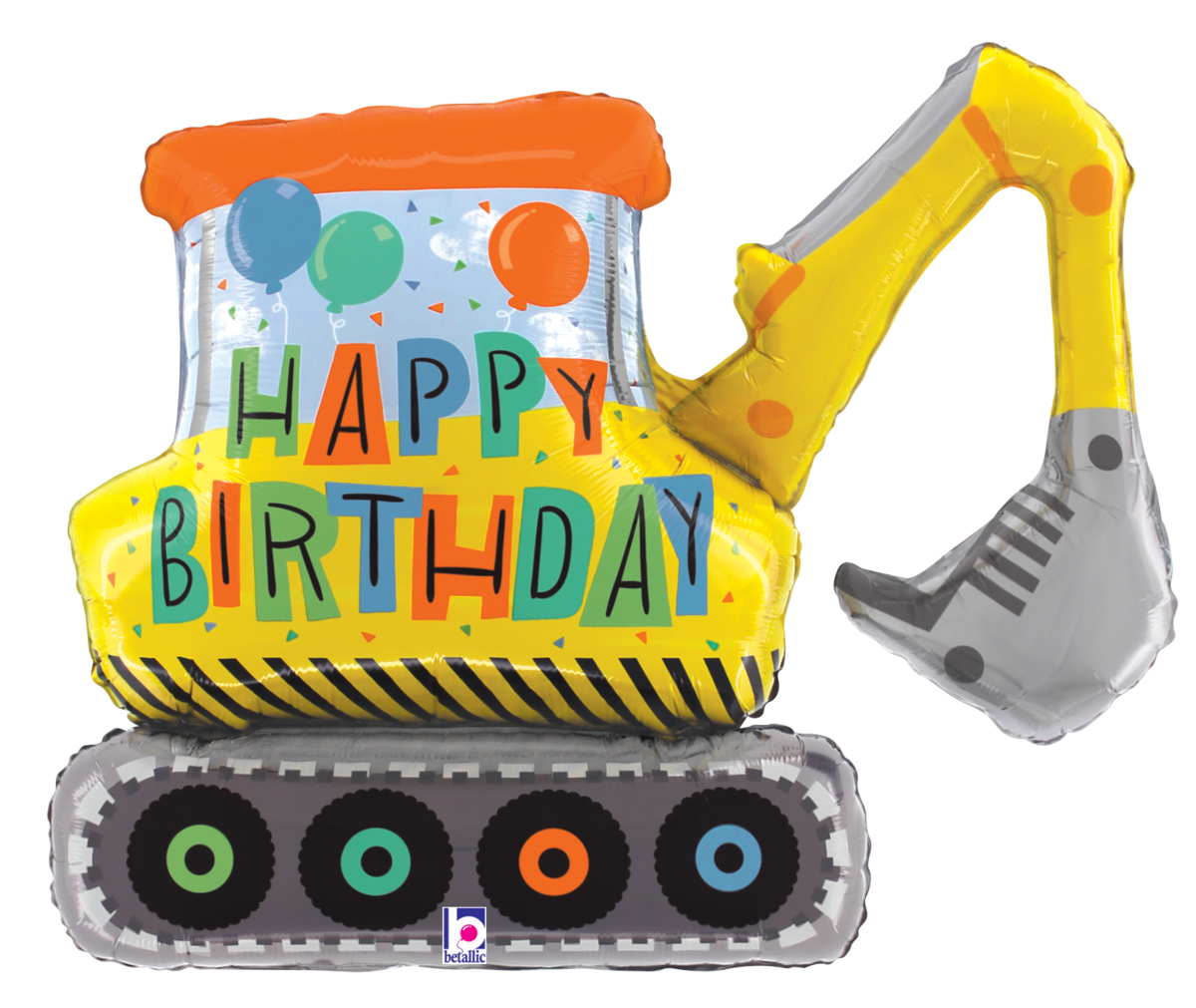 Birthday Balloons Big Dig Bouquet Bundle
