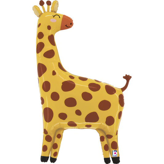 41" Jungle Giraffe SuperShape Foil Balloon