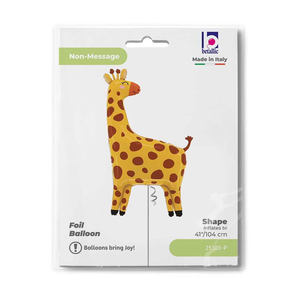 Jungle Giraffe - SuperShape Foil Balloon