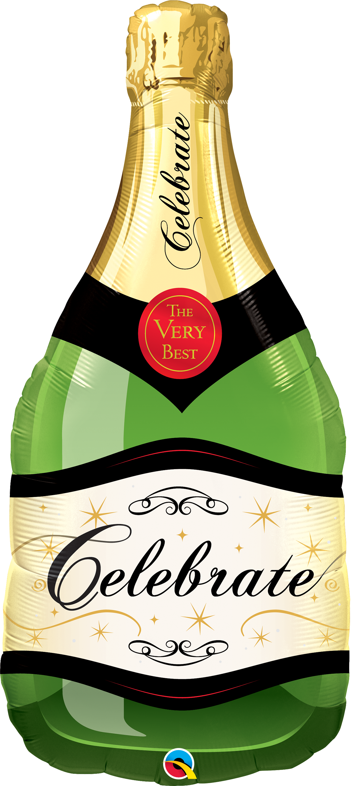 Champagne Bottle - SuperShape