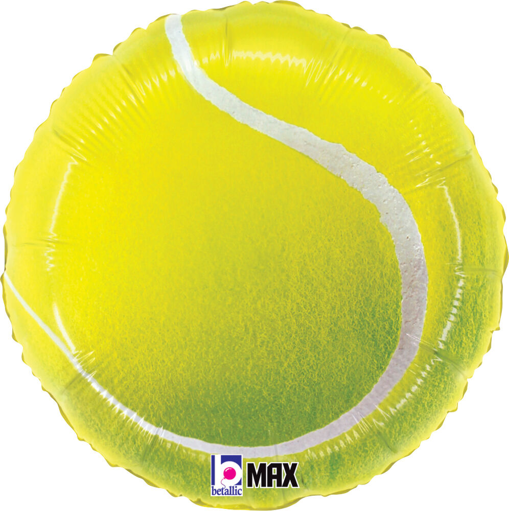 18" Tennis Ball Foil Balloon