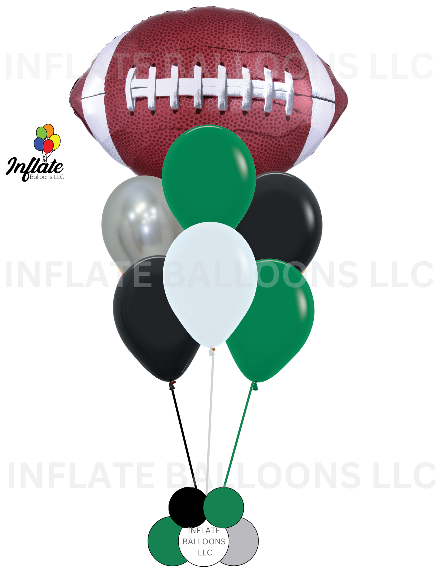 Football & Team Colors- Large Bouquet