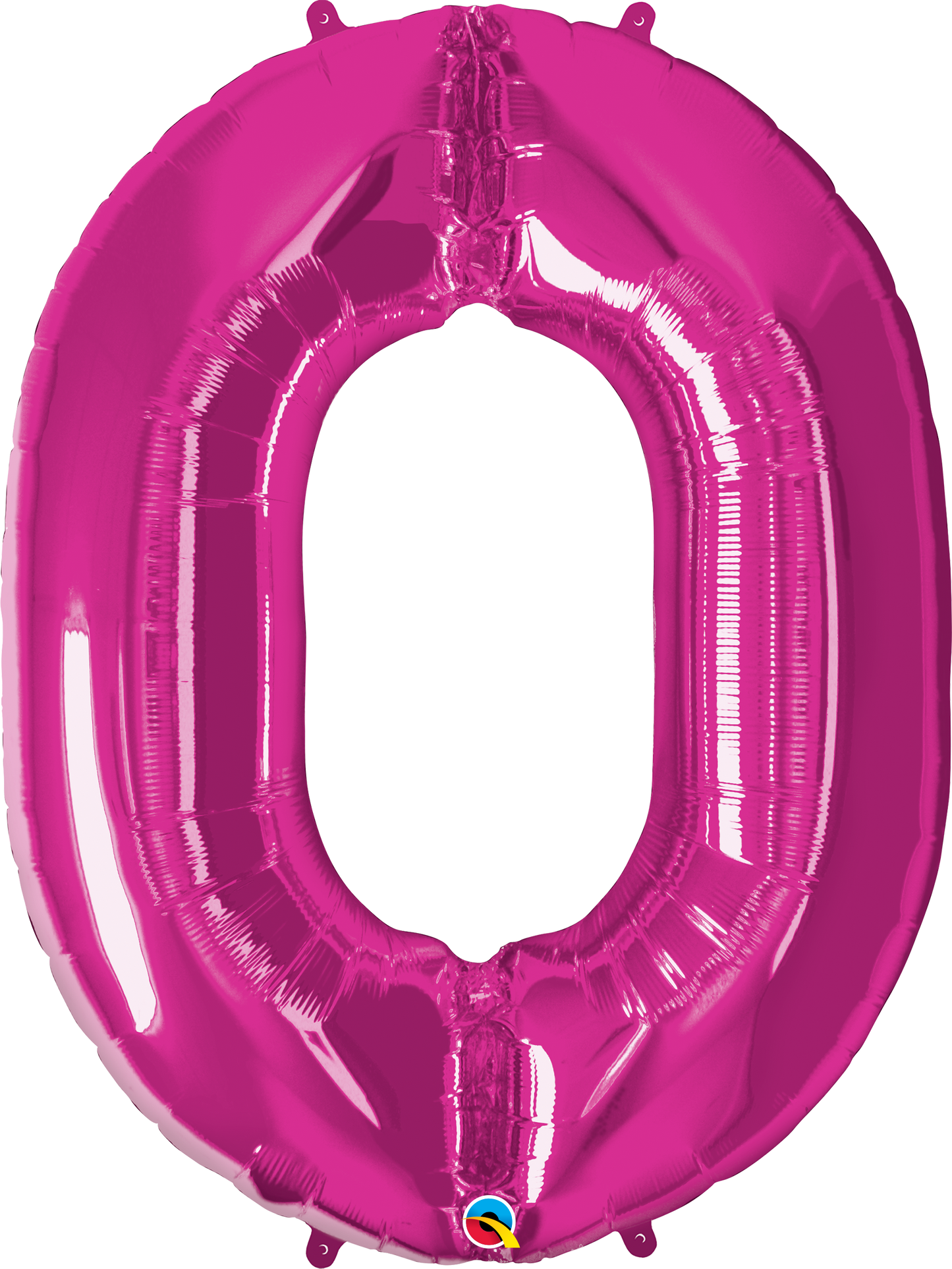 34" Large Magenta Numbers - Qualatex (Discontinued)