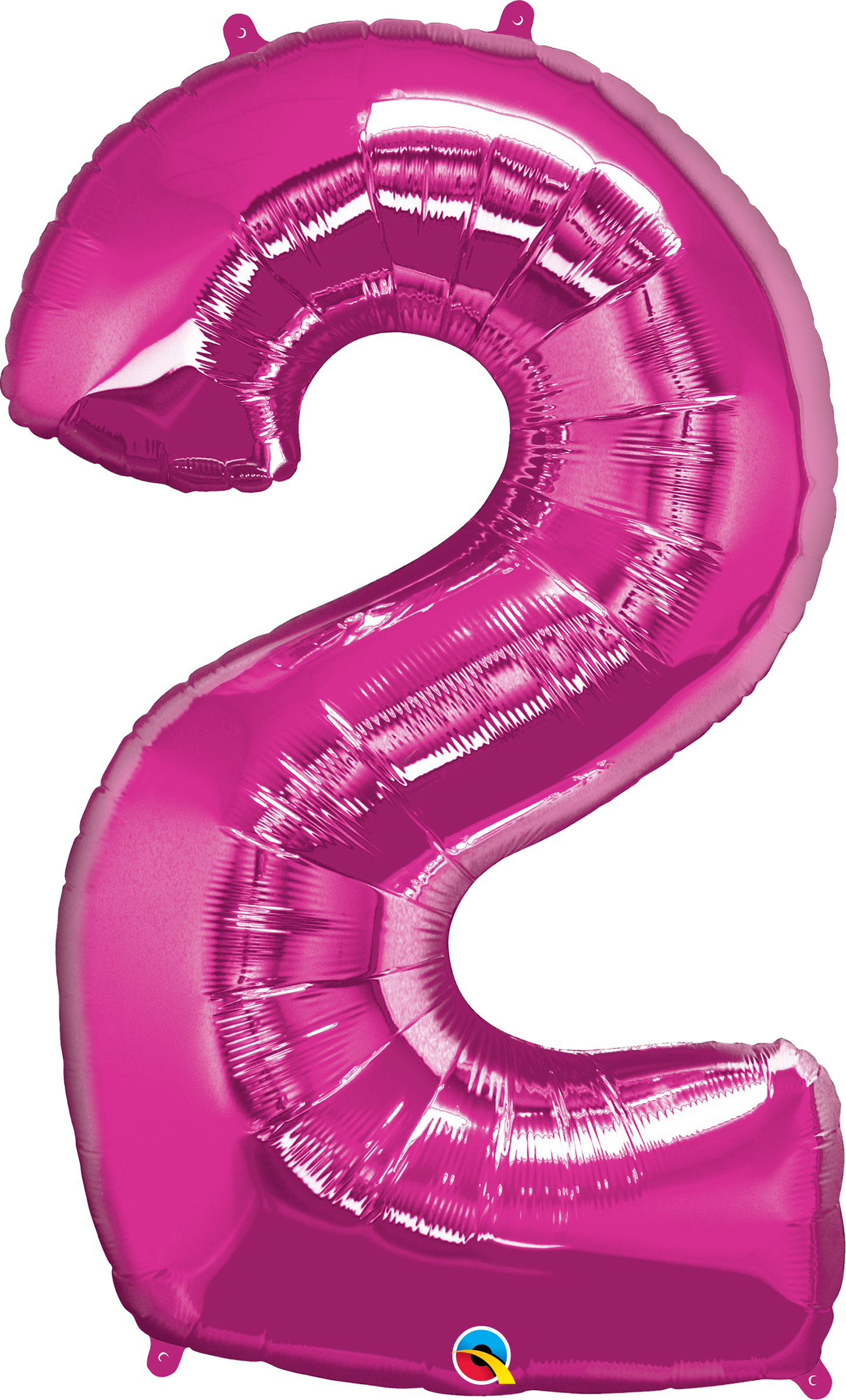 34" Large Magenta Numbers - Qualatex (Discontinued)
