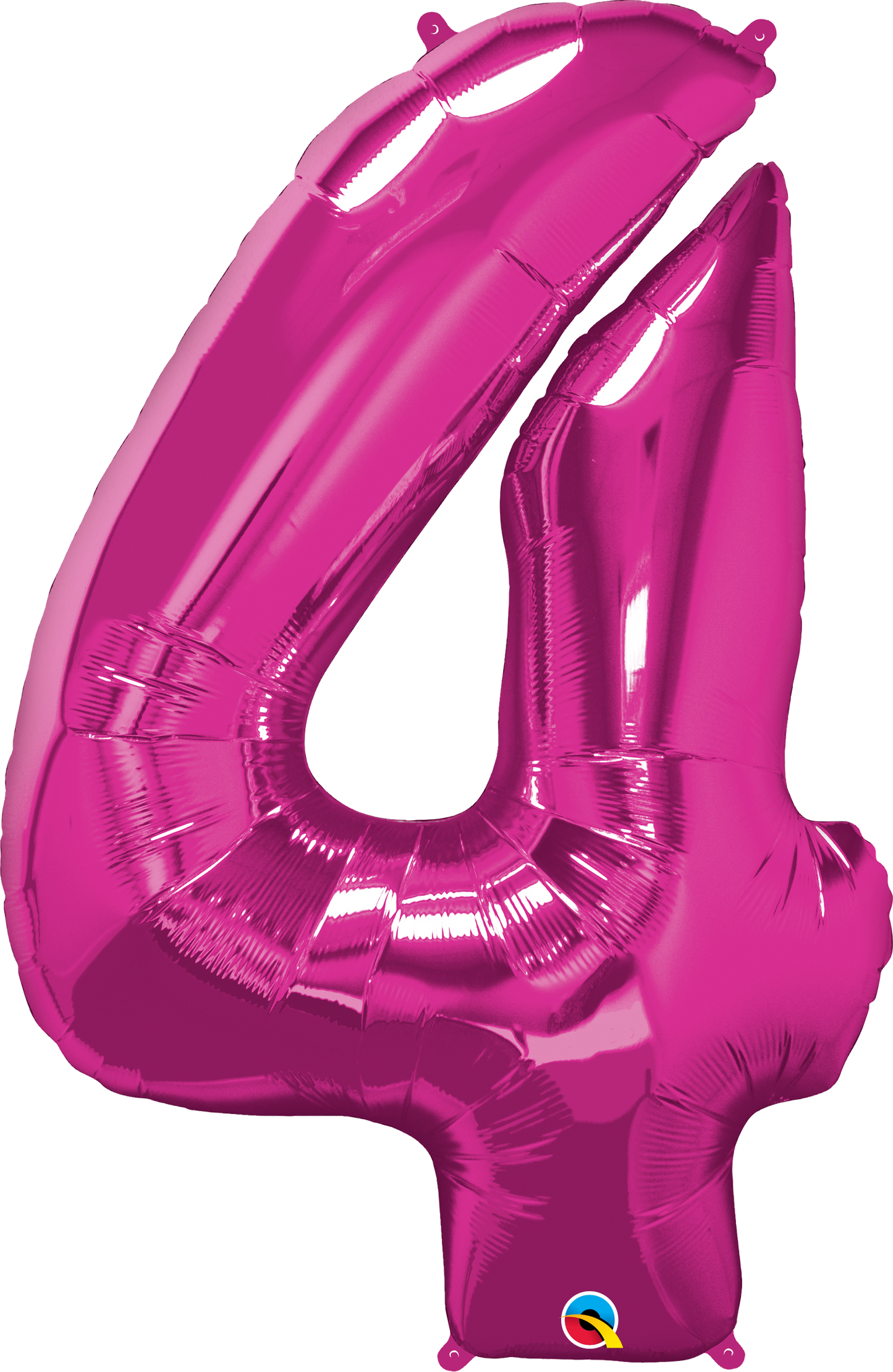 34" Large Magenta Numbers - Qualatex (Discontinued)