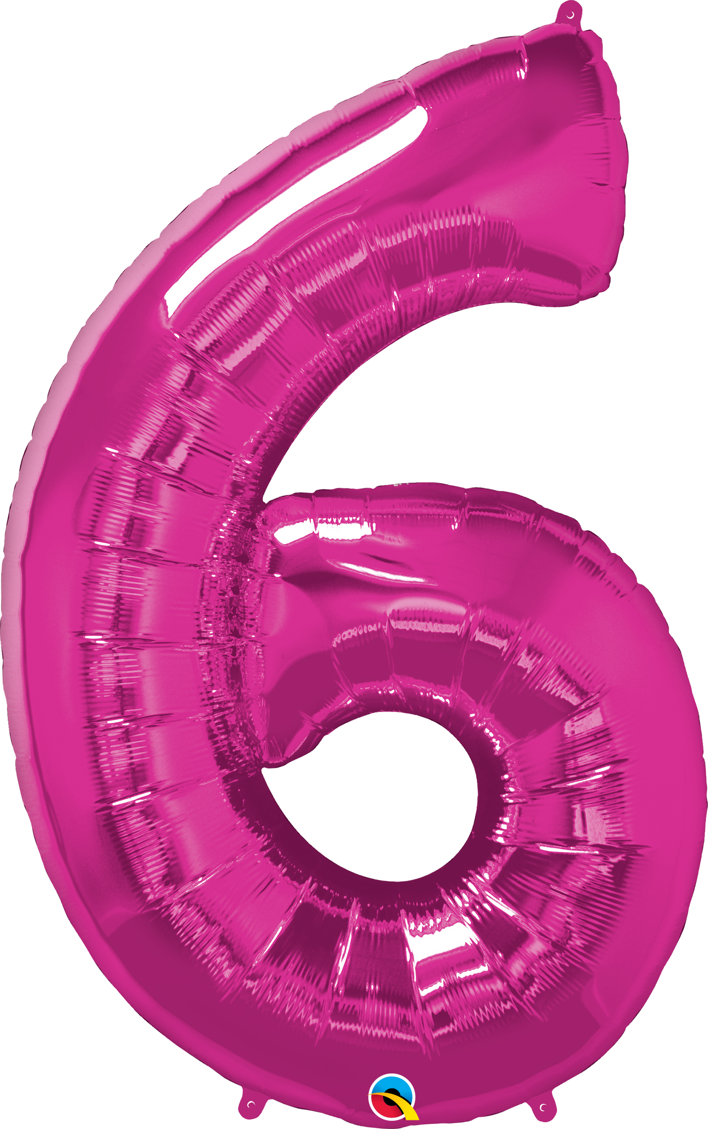34" Large Magenta Numbers - Qualatex (Discontinued)