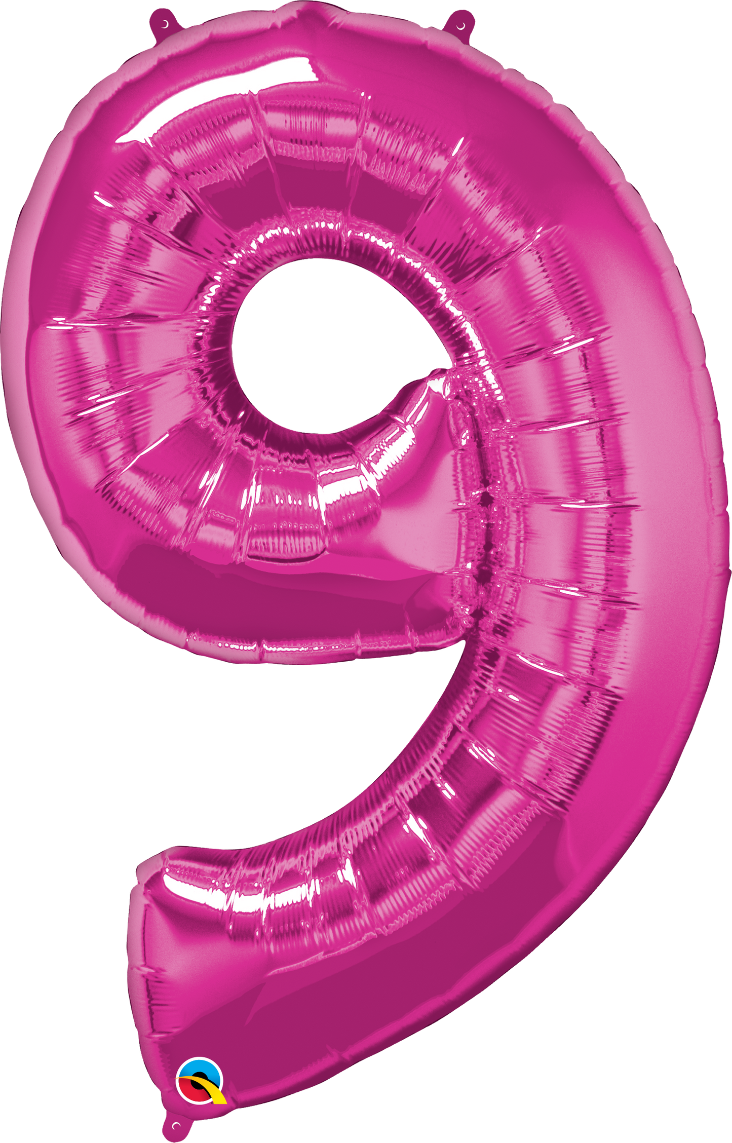 34" Large Magenta Numbers - Qualatex (Discontinued)