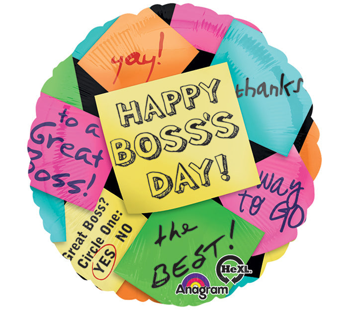 Boss's Day Sticky Notes - Bouquet
