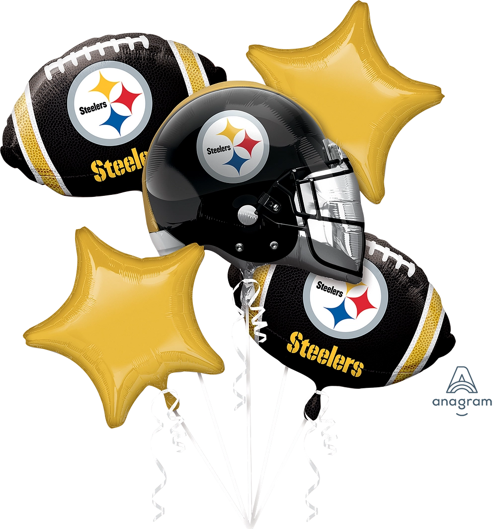 Pittsburg Steelers Balloon Bouquet