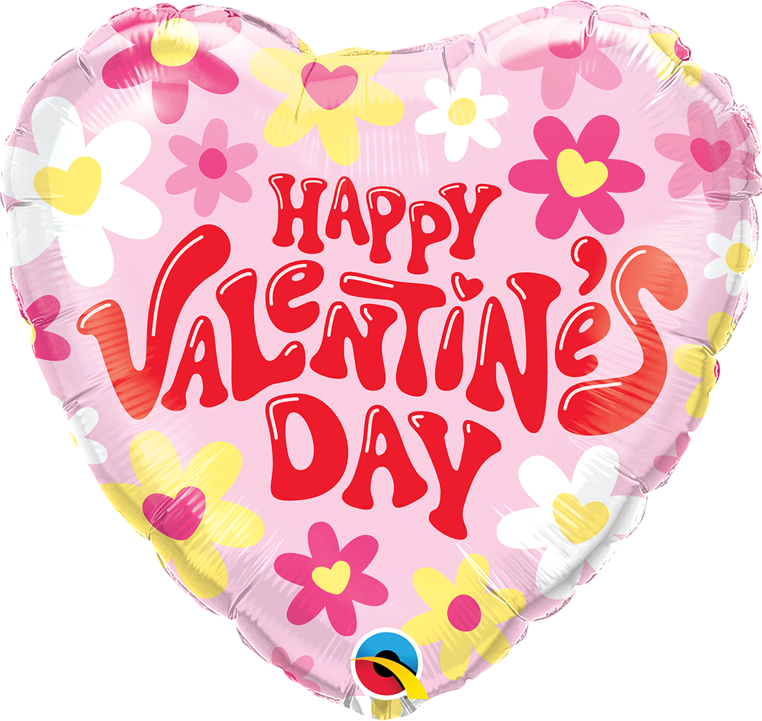 Valentine's Groovy Daisies