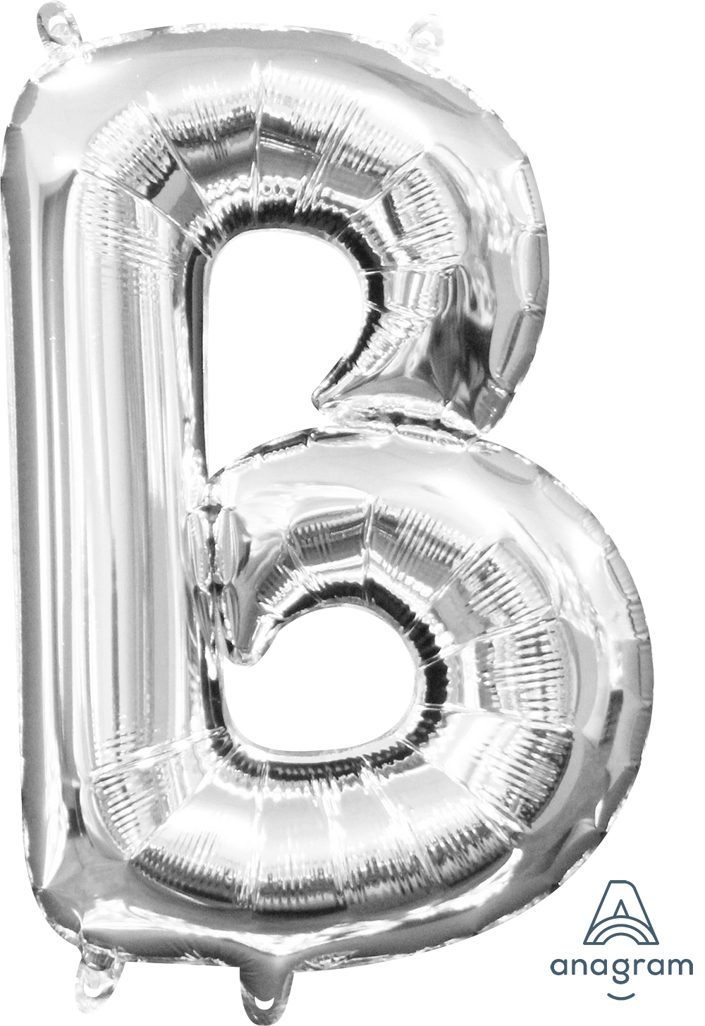 16" Air-Filled Silver Letters - *does not float