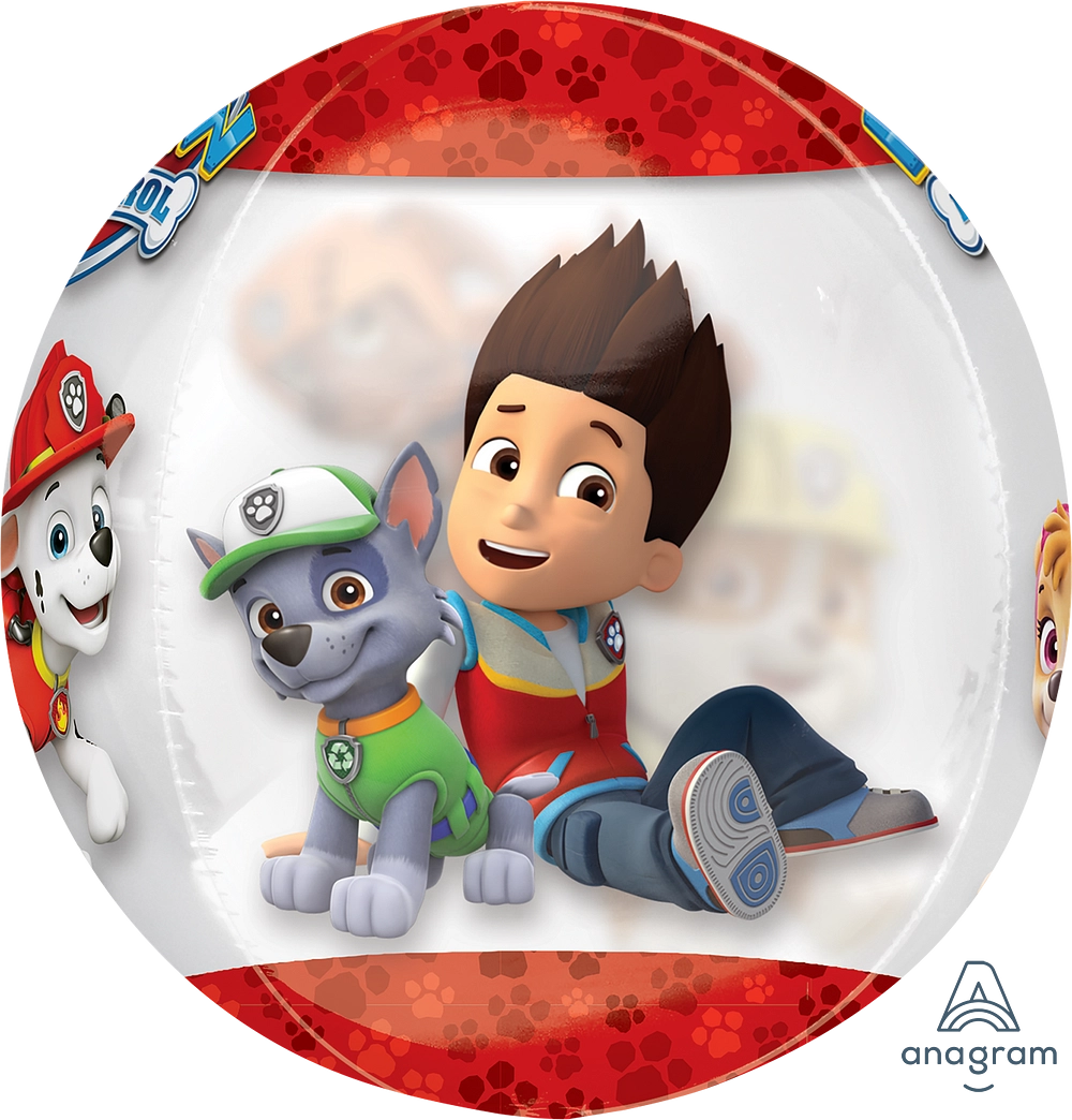 16" Paw Patrol Orbz/Sphere Balloon